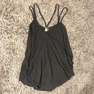 Free People Black Tank Top